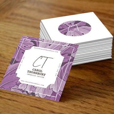 Square and Mini Business Cards