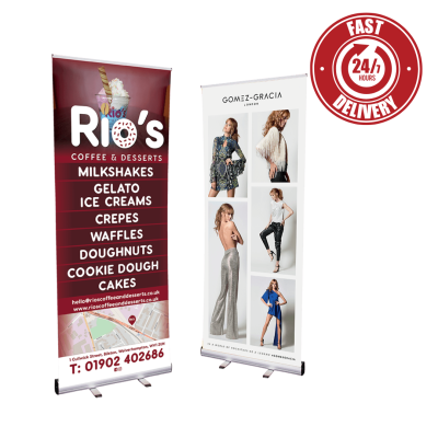 Next day Pull up Banners