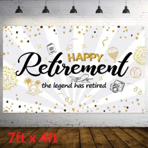 retirement banners