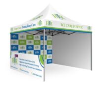 Printed designed outdoor gazebo