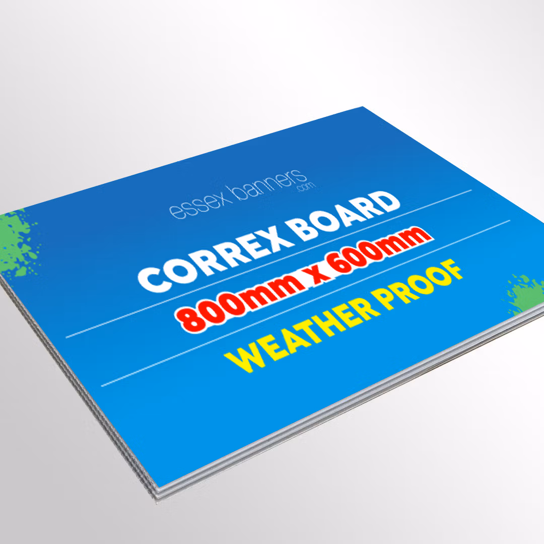 Custom size correx boards