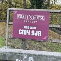 Correx sign board printed