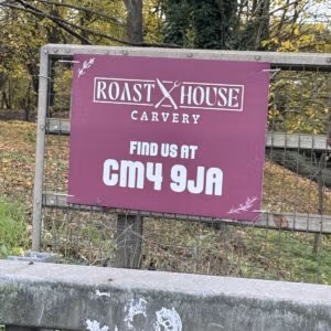 Correx sign board printed