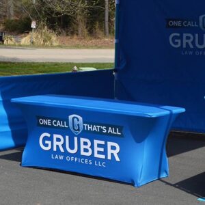 Printed tablecloth stretch