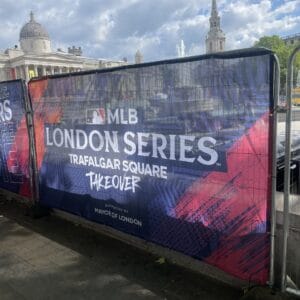 Heras fence banners