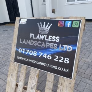 Correx sign board printed