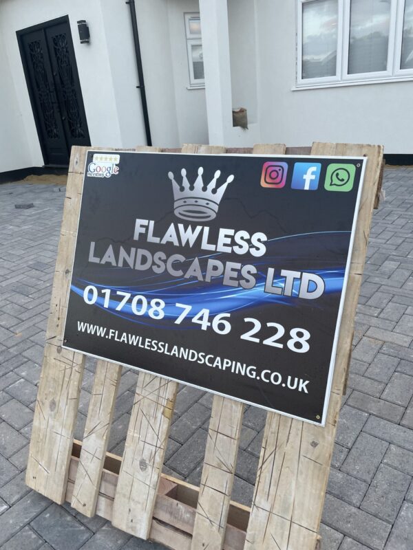 Correx sign board printed