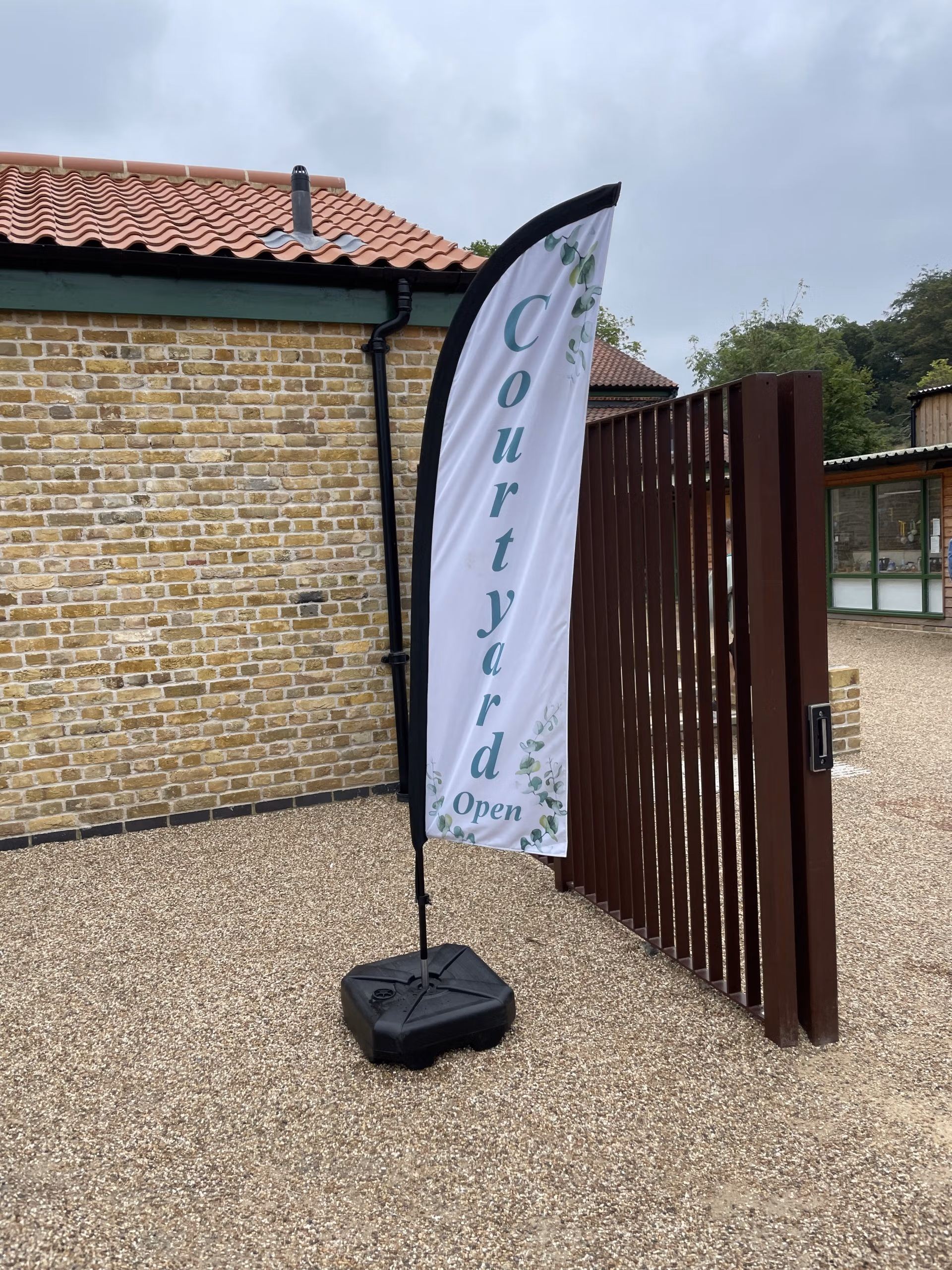 Feather flag printing