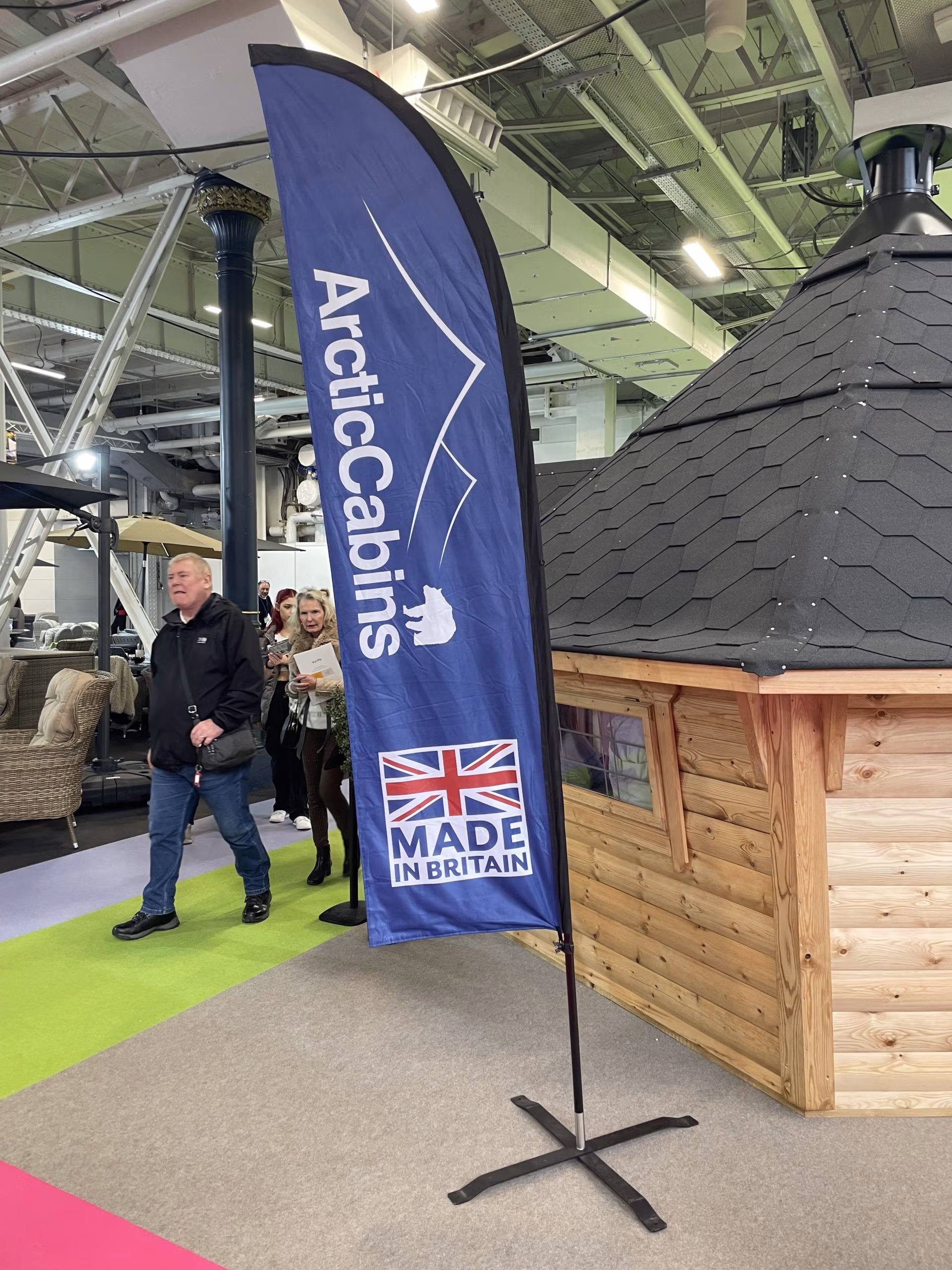 Feather flag printing