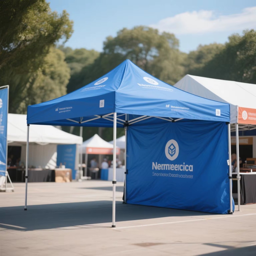 3m x 3m printed gazebo with full colour branded walls by Essex Banners