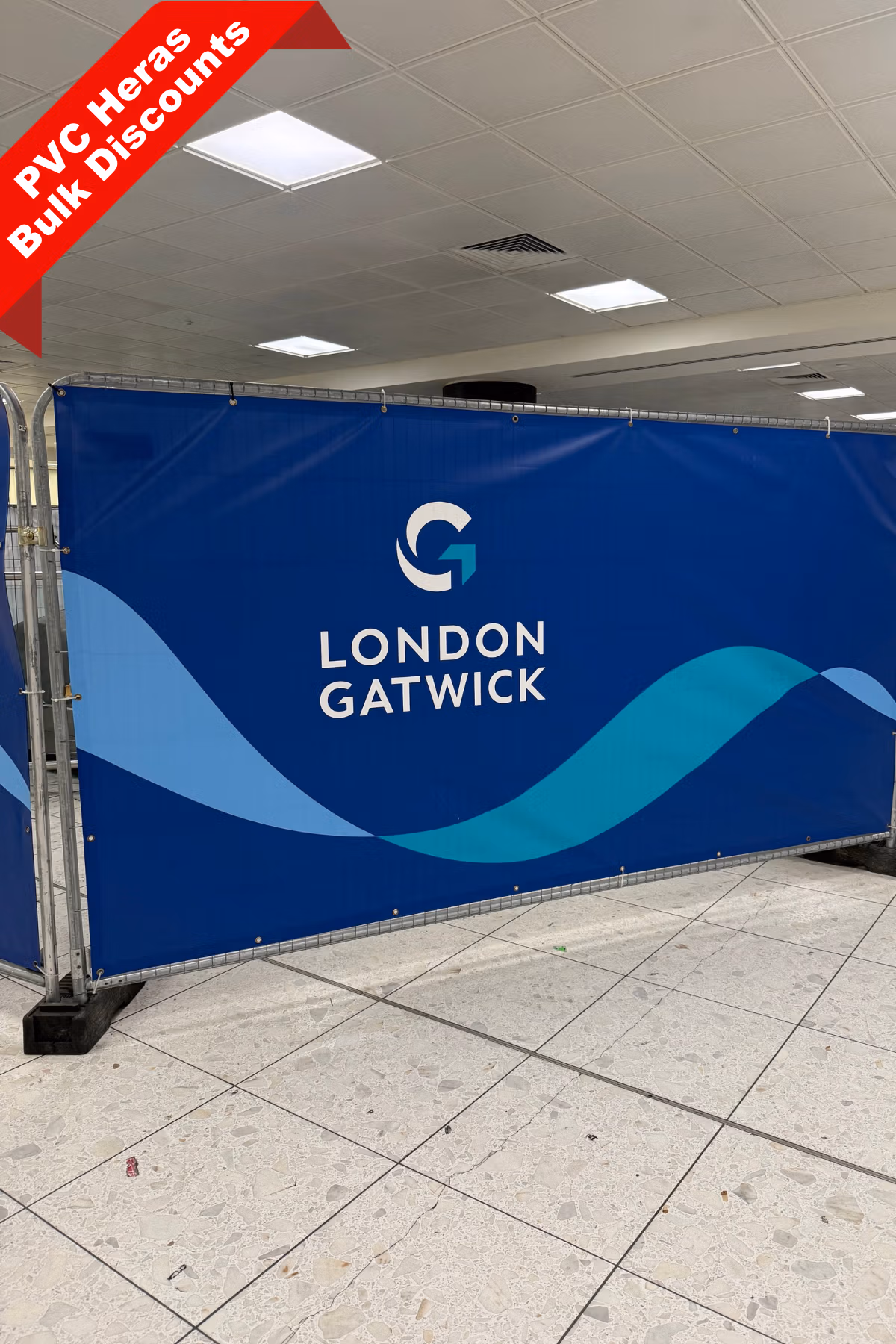 Pvc heras banner