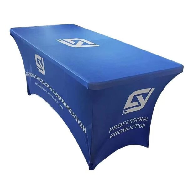 Printed tablecloth stretch