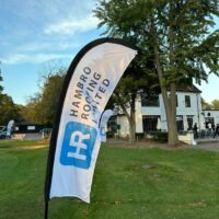 Feather flag printing