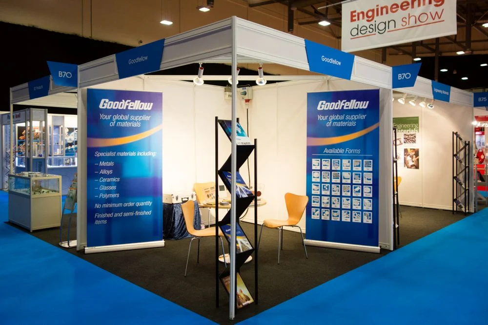 Exhibition stand shine