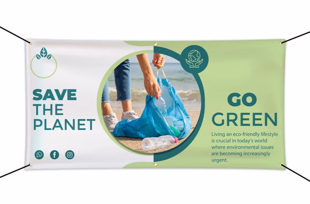 Eco friendly pvc banners