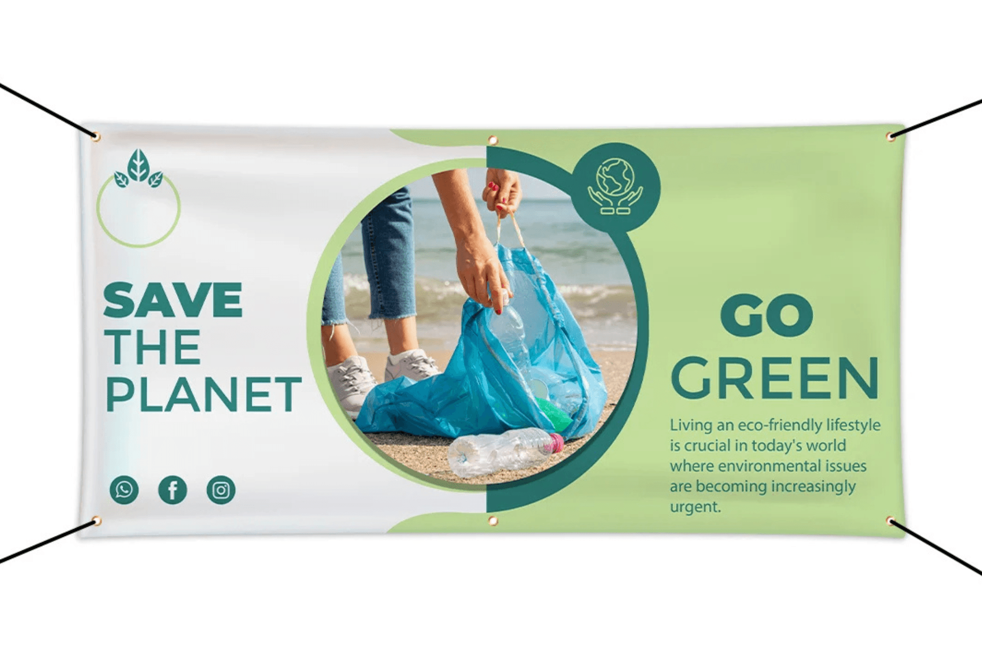 Eco friendly pvc banners