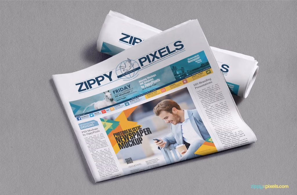 Make a newspaper for your business