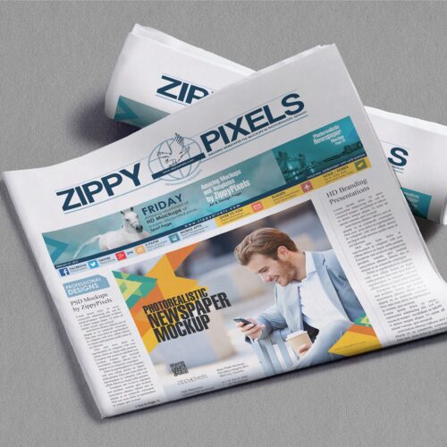 Printed custom designed newspapers