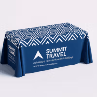 Printed custom tablecloths