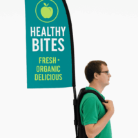 Backpack flag printing