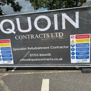 Mesh banner design