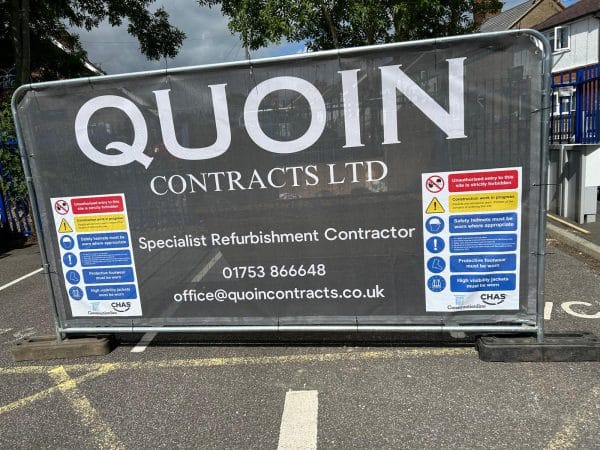Mesh banner design