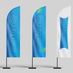 Flag banner printing