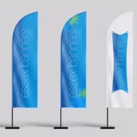 Flag banner printing