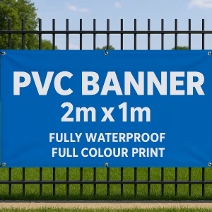 2m x 1m pvc banner printing