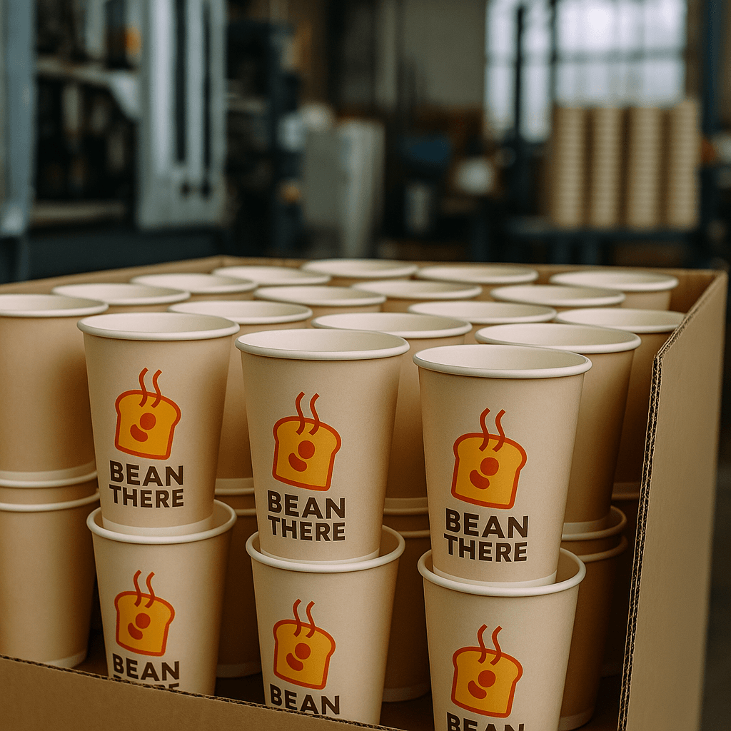 Express printed branded coffee cups