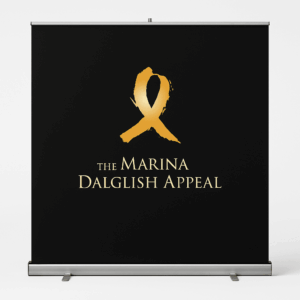 Wide roller banners. Up to 2m wide
