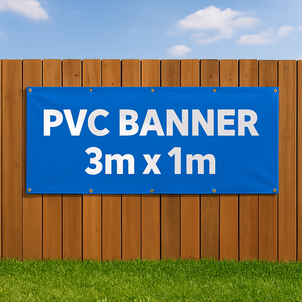 3m x 1m pvc banner printing