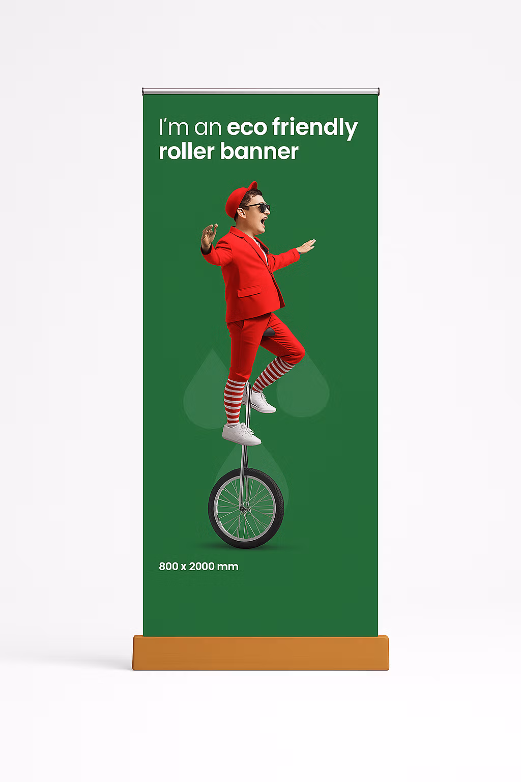 Eco friendly banner