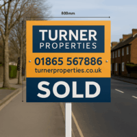 Estate agent board printing