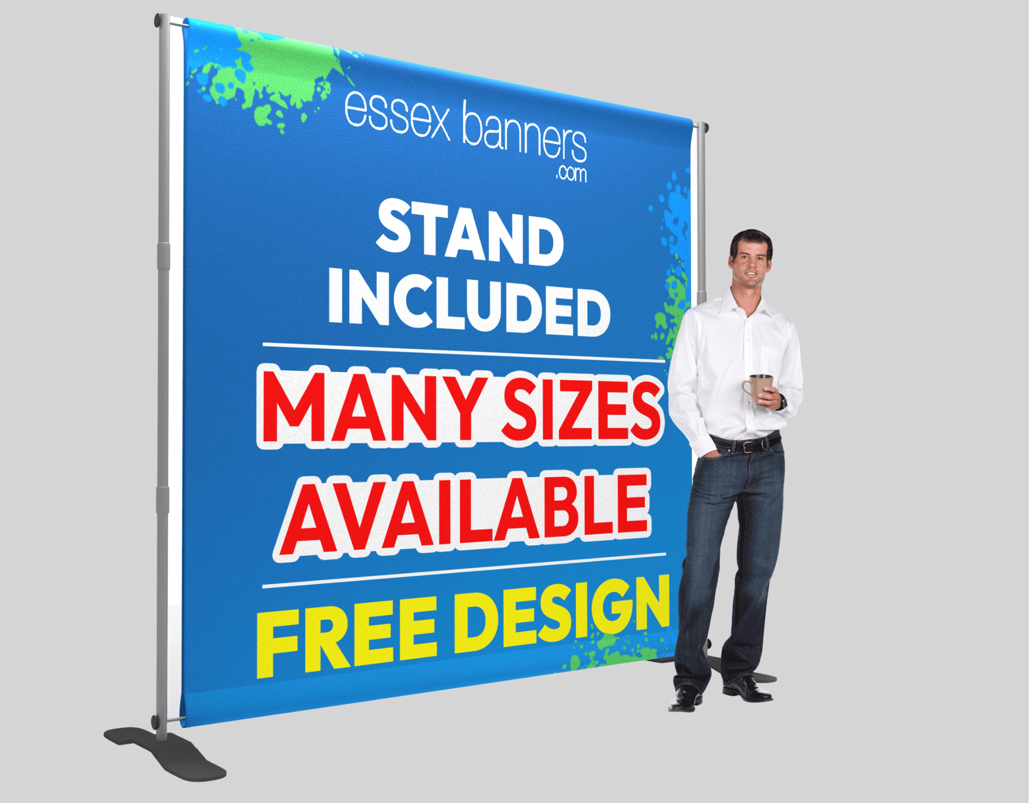 Step and repeat banner event backdrops