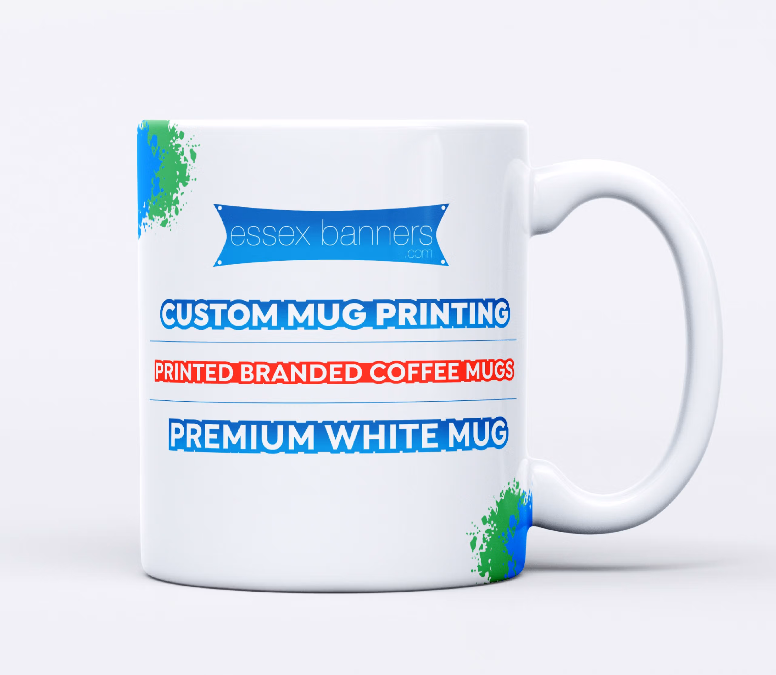 Custom Mug Printing Mockup
