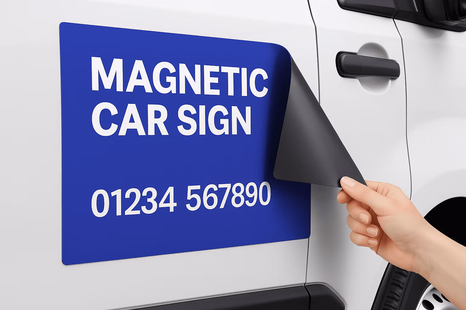 Magnetic van and car signs Magnetic van and car signs