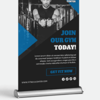 desktop roller banner printing