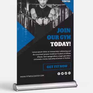 desktop roller banner printing