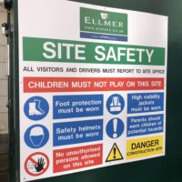 Eco friendly display board printing