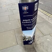 Custom designed street bollard