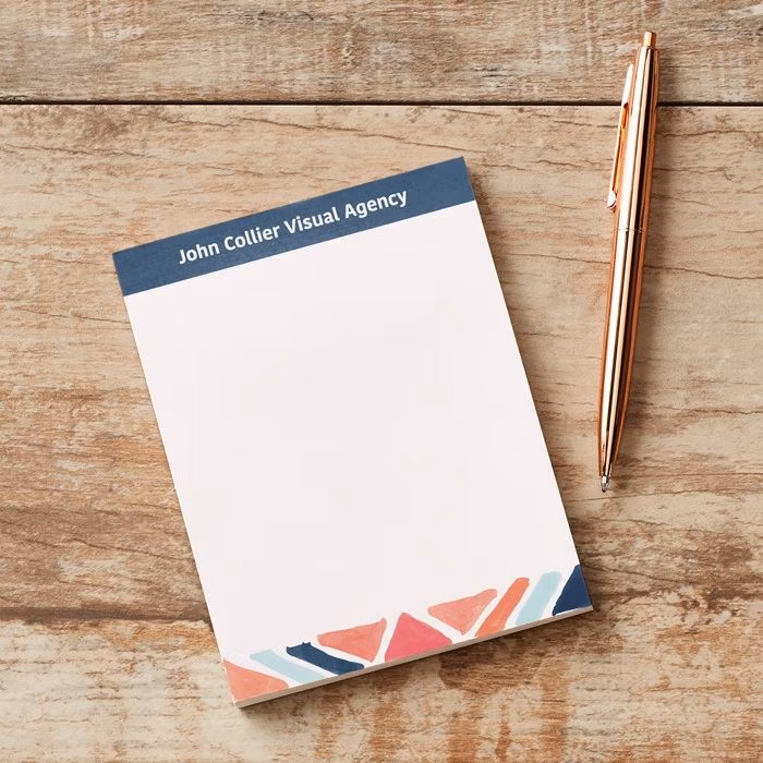 Branded notepad design