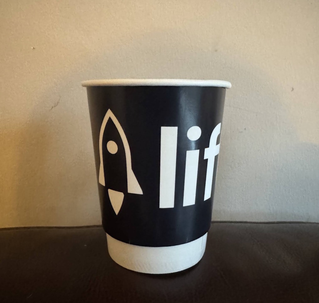 Custom printed coffee cups