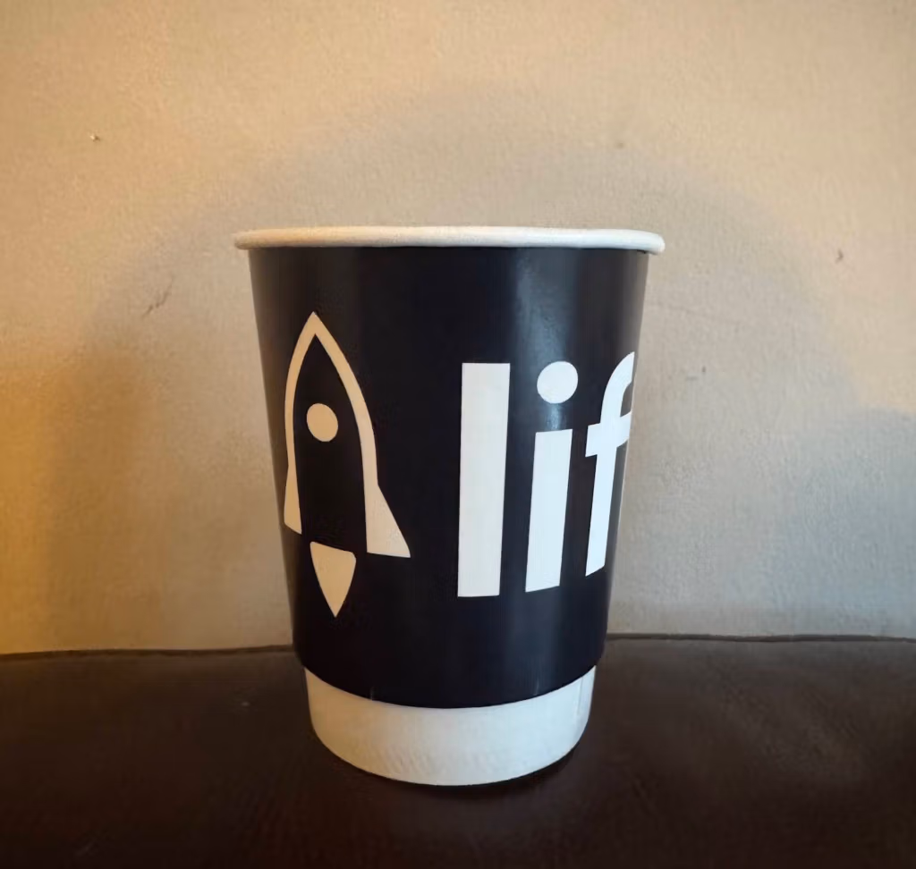 Custom printed coffee cups