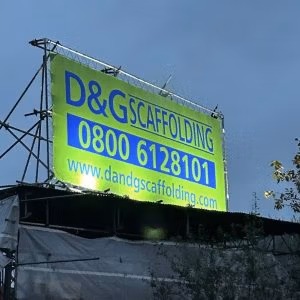 700gsm banner printed