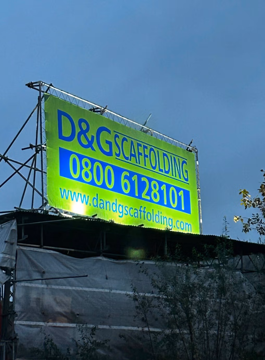 700gsm banner printed