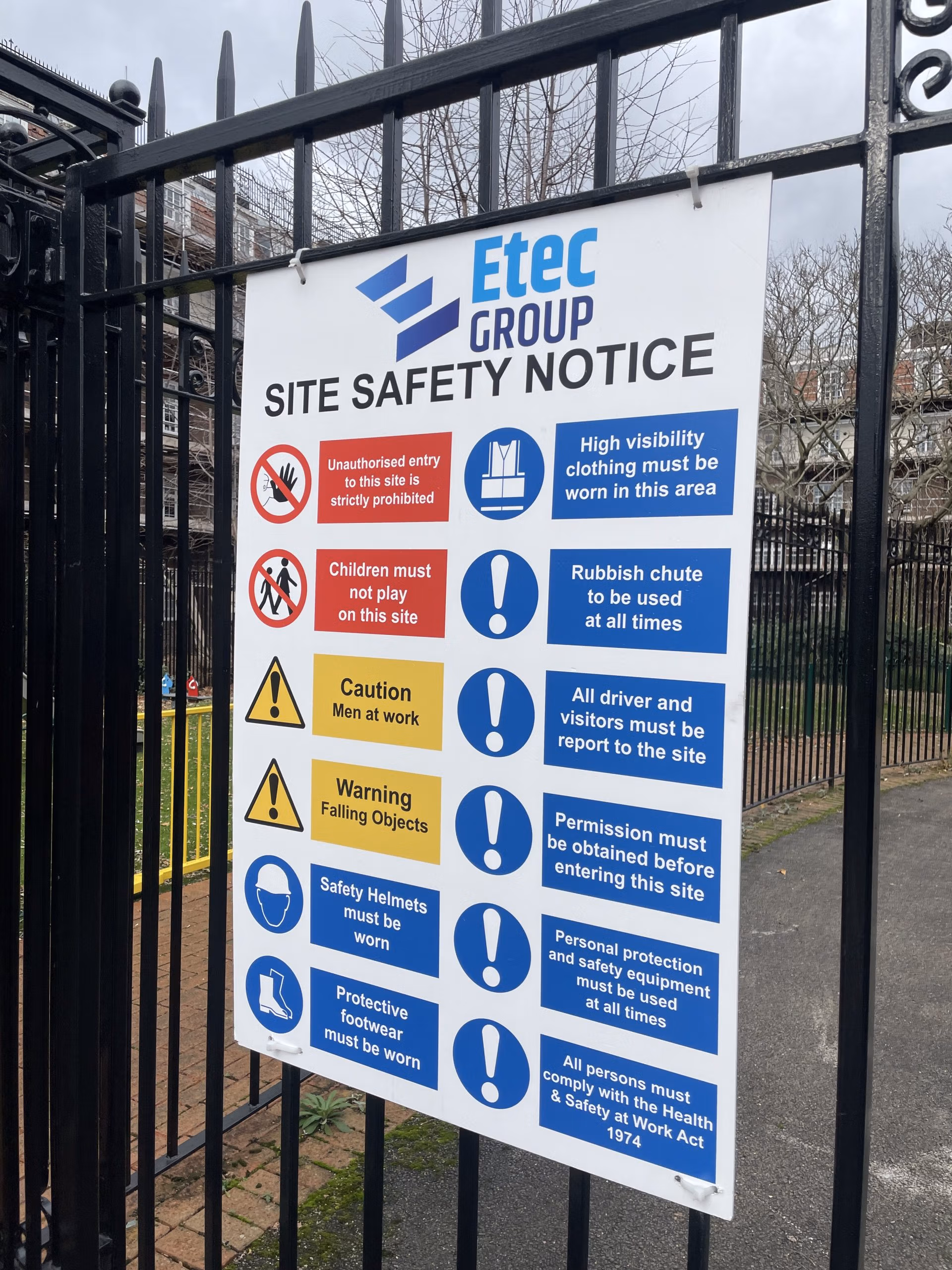 Printed custom designed correx board