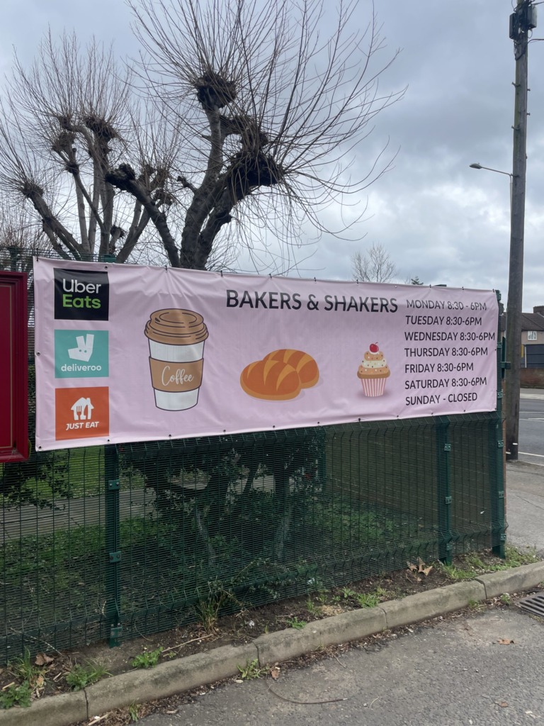 Nexy day printed banners