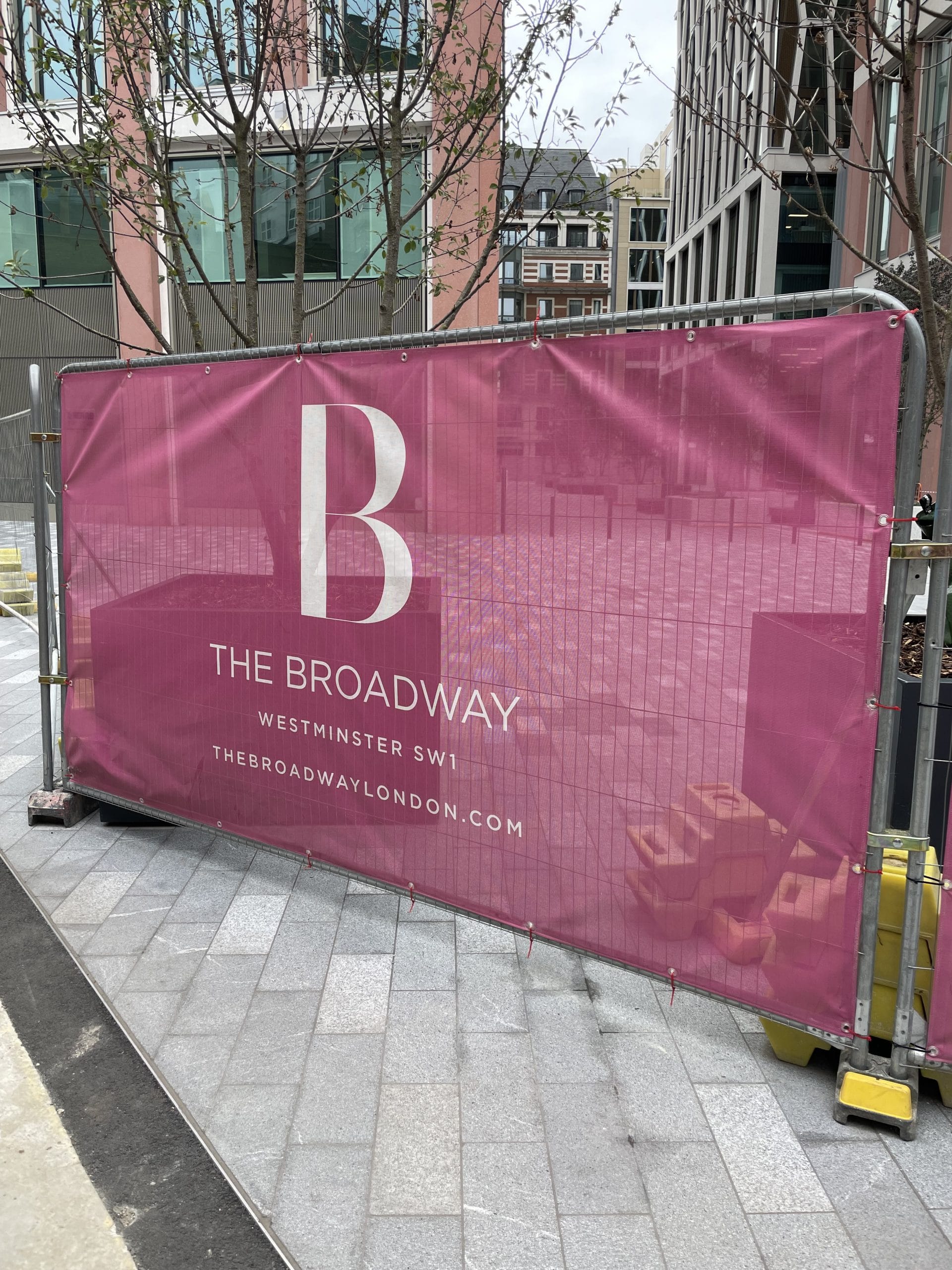 Airmesh printed banners