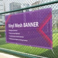 Mesh banner
